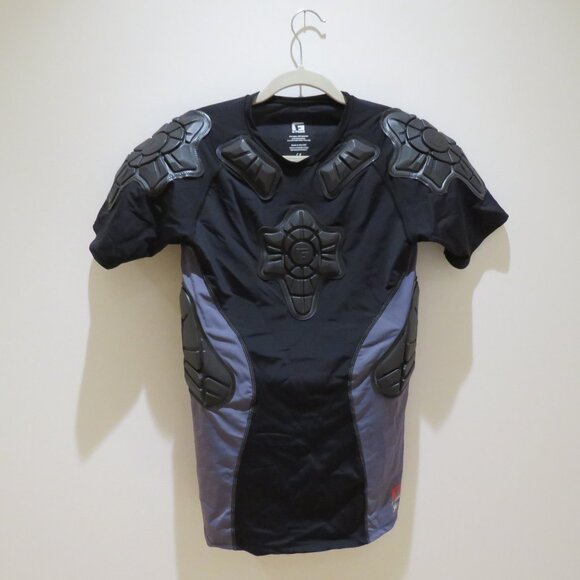 G-FORM PRO-X Compression Shirt in Charcoal Black Motorcycle Sport Biking Skiing - Picture 2 of 15